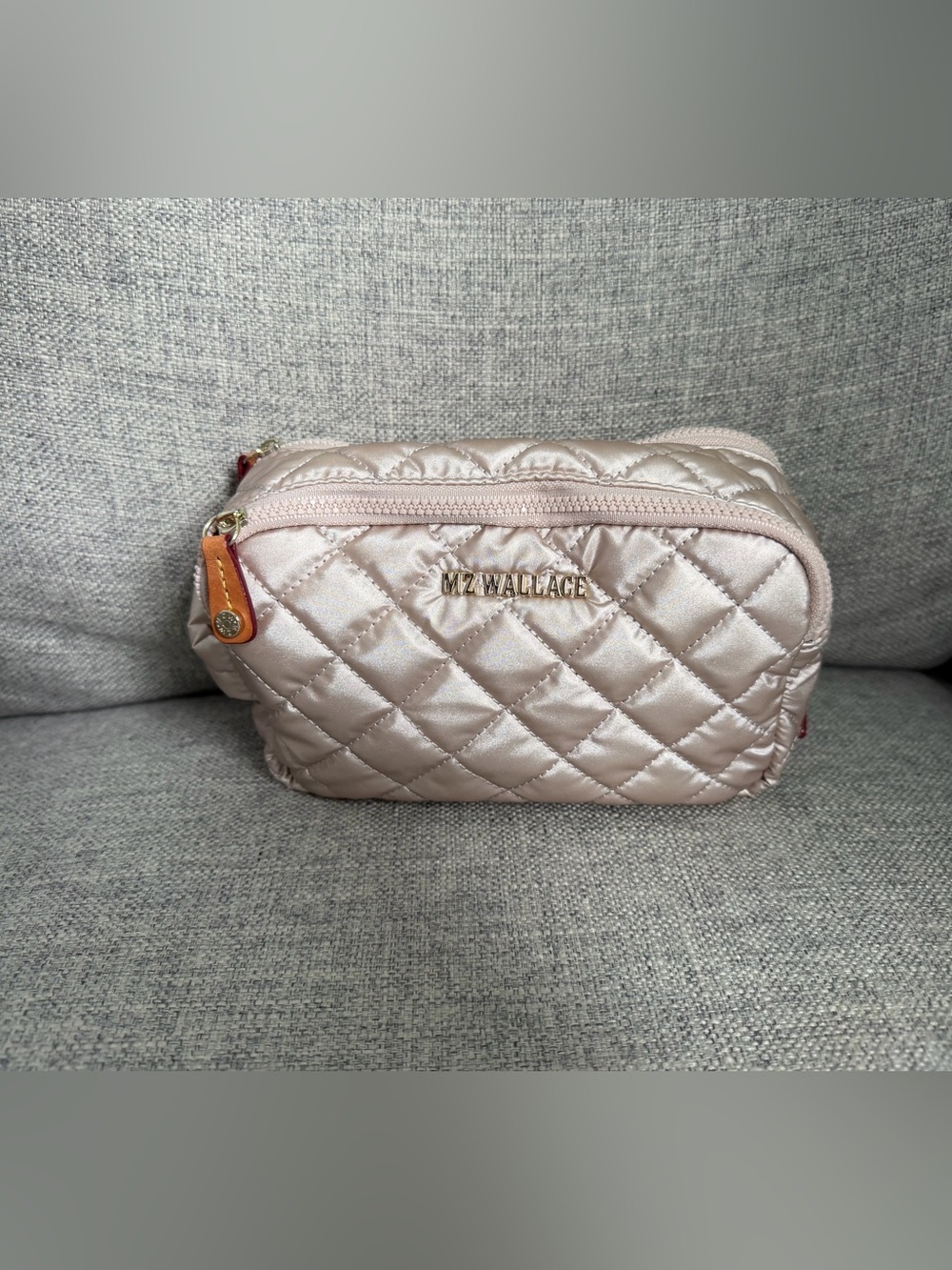 MZ Wallace Pale Rose Gold Sam Cosmetic